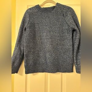 Banana Republic blue sweater.